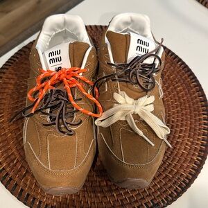 New Balance Miu Miu tennis shoes.  Size 40